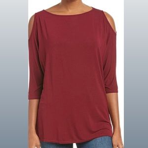 Michael Stars Cold Shoulder Tops (2)